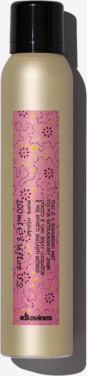 Davines More Inside Shimmering Mist - Roze/Goud