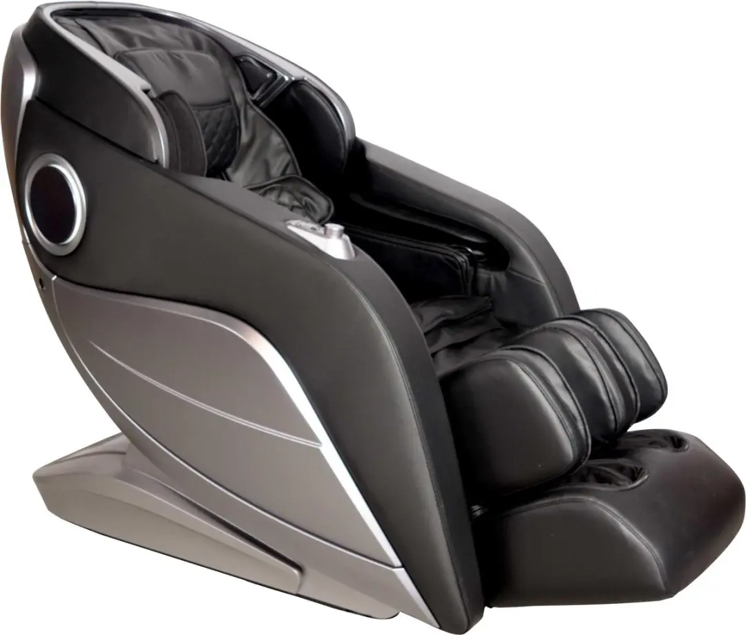 TotalSeat Maurizio Elektrische Massagestoel - 8 Programma's - Rug/Kuit/Nek/Voetmassage - Zwart/Beige