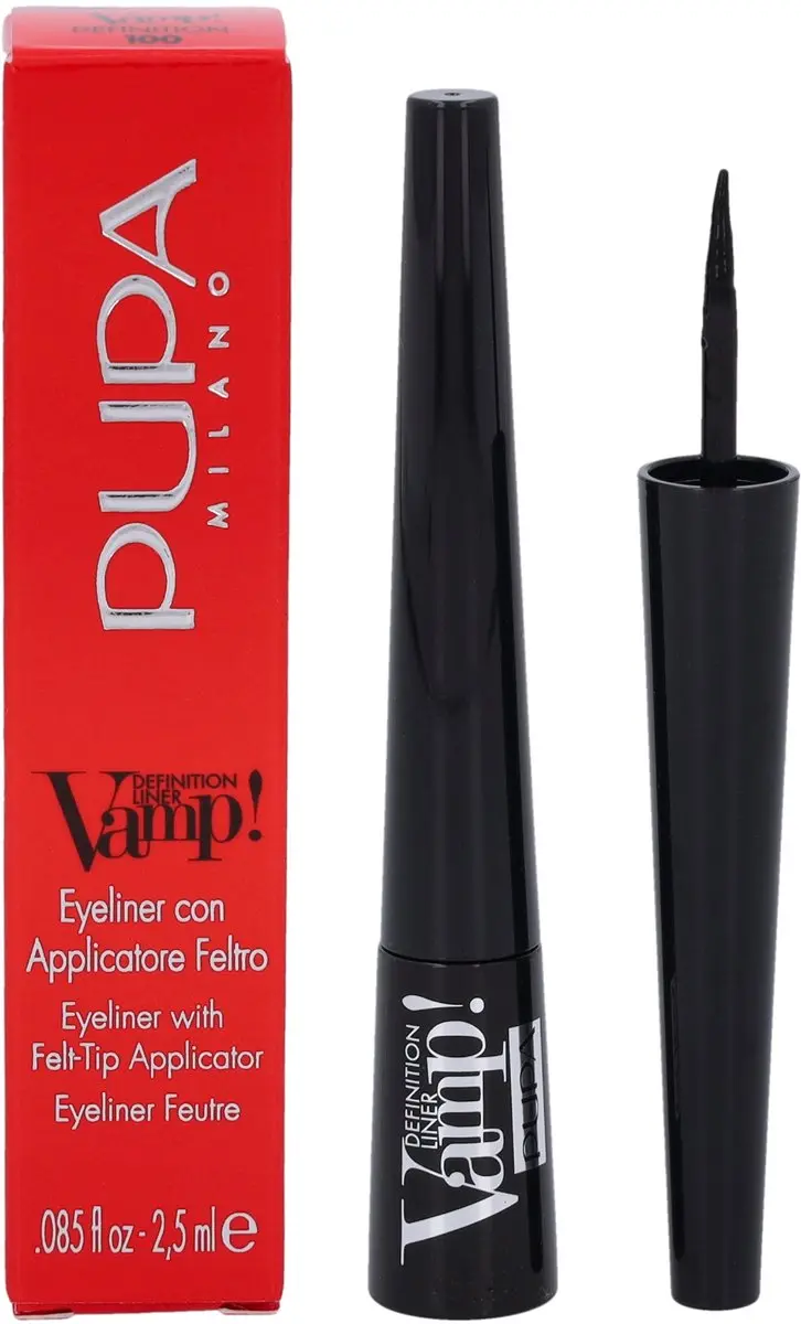 Pupa Definition Eyeliner 100 - Zwart - 2,5ml