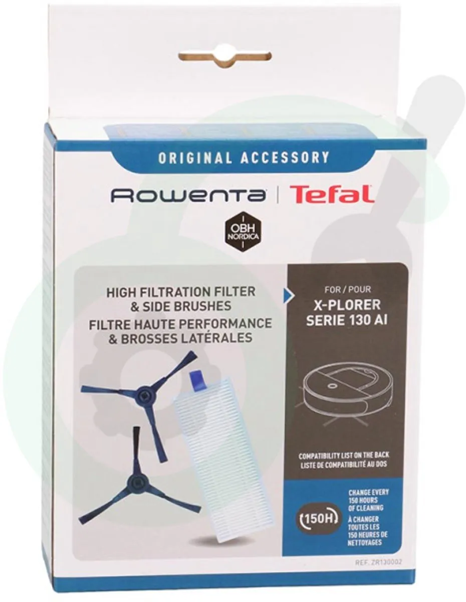 Tefal 130 AI Filter & Side Brushes ZR130002