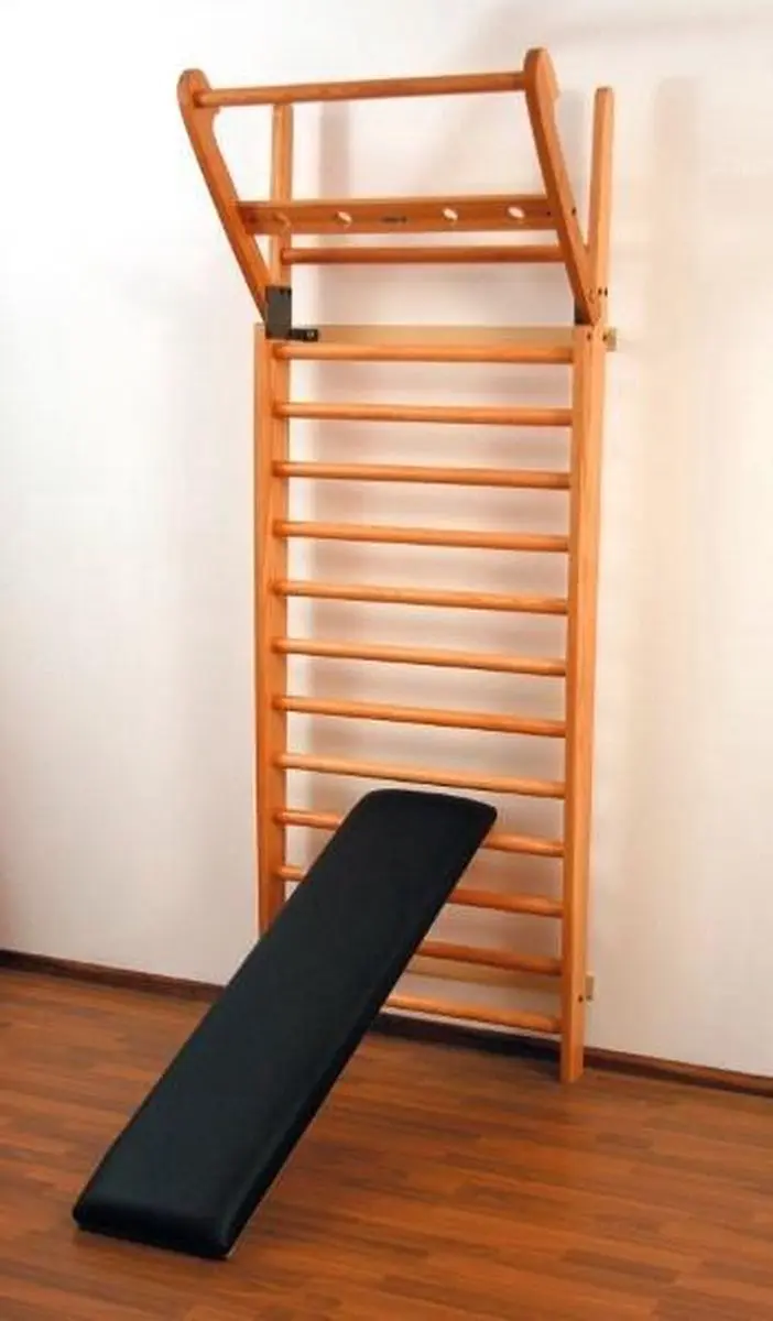 Nohrd WallBar Schuine Bank - Zwart Kunstleer