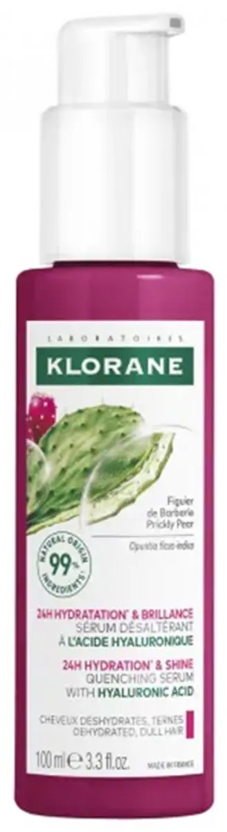 Klorane Hydratatie & Glans Serum Cactusvijg 100ml