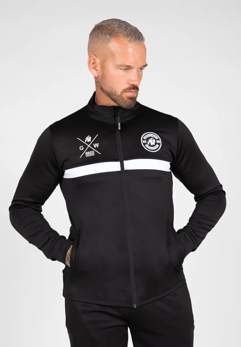Gorilla Wear Vernon Trainingsjas M - Zwart