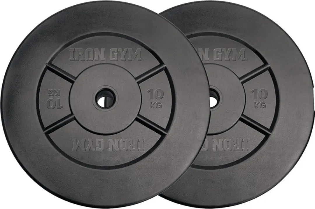 Iron Gym Halterschijven 10kg - Ø25mm - 2 Stuks