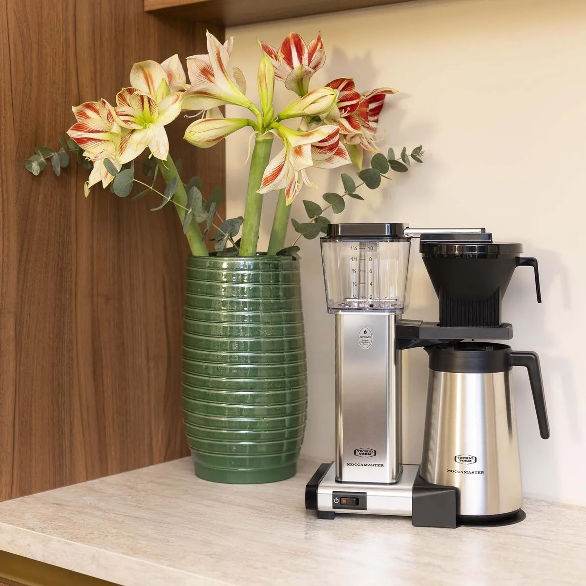 Moccamaster KBGT - Filterkoffiezetapparaat - Polished Silver - 5 jaar garantie