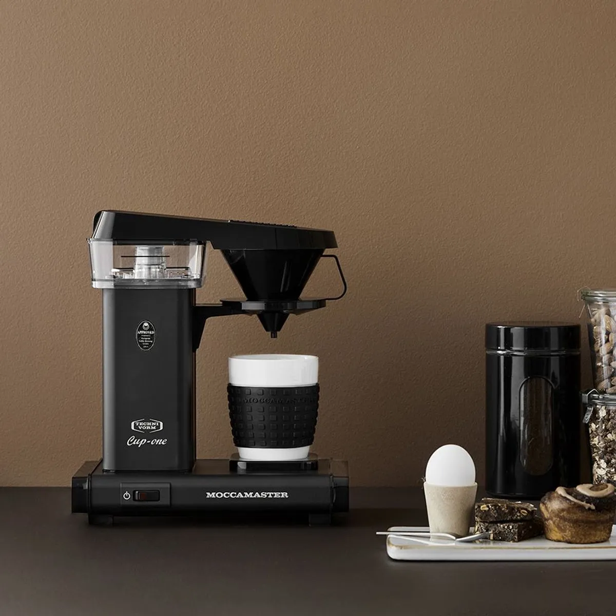 Moccamaster Cup-One Filterkoffiezetapparaat 69221 - Matt Black