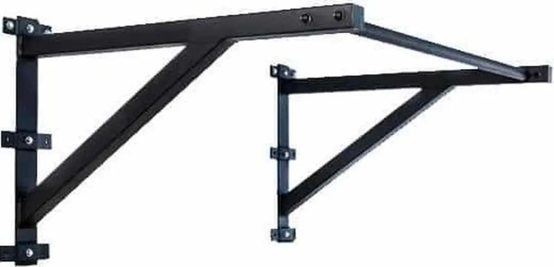 Muscle Power Stevige Optrekstang - 600KG Draagkracht - Zwart