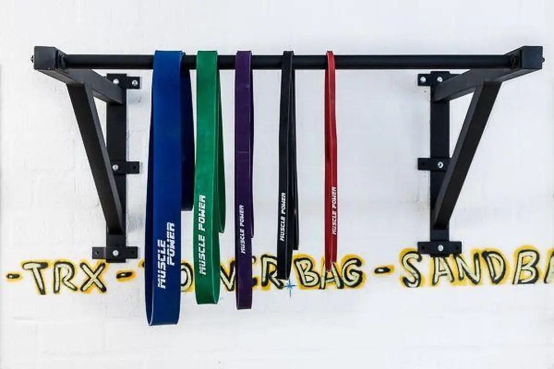Muscle Power Stevige Optrekstang - 600KG Draagkracht - Zwart