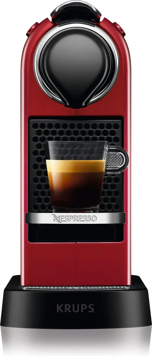 Krups Nespresso Citiz XN7415 Koffiecupmachine - Rood