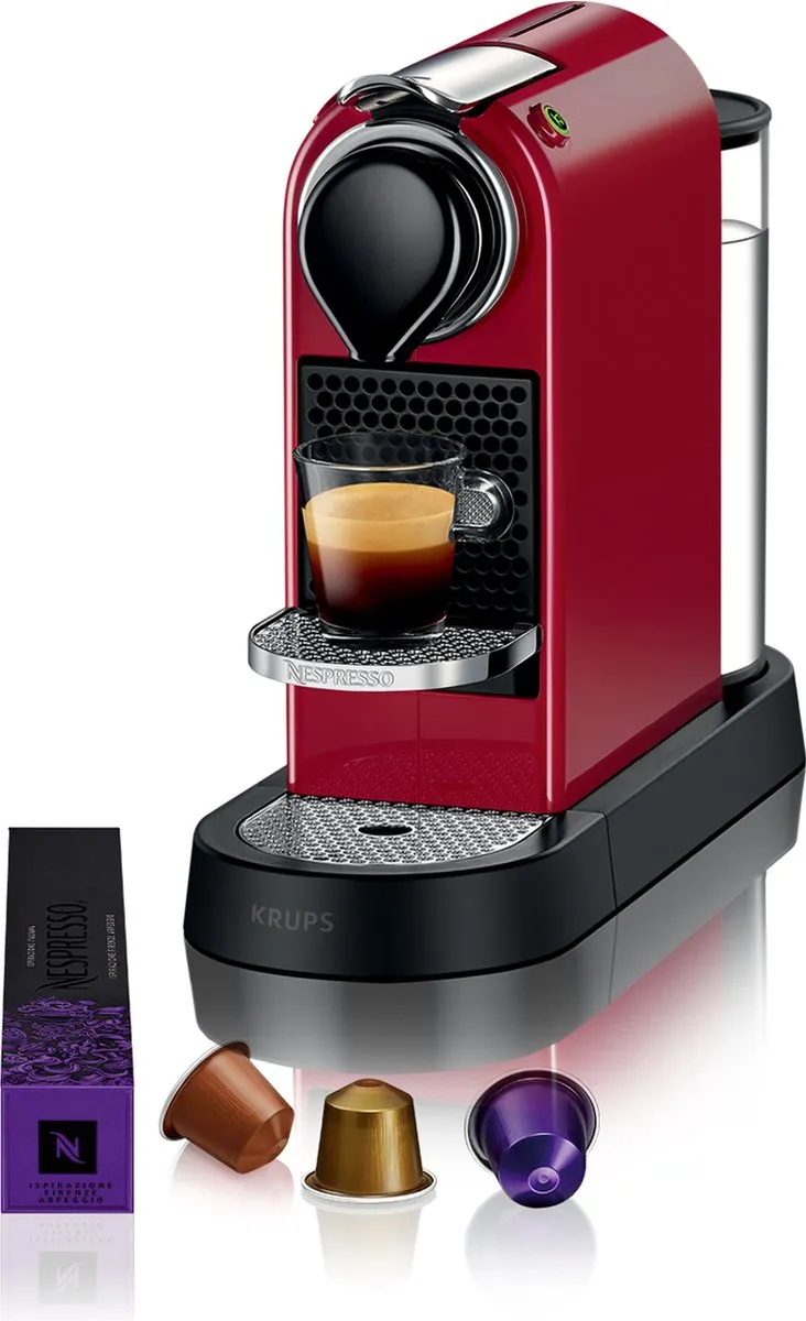 Krups Nespresso Citiz XN7415 Koffiecupmachine - Rood