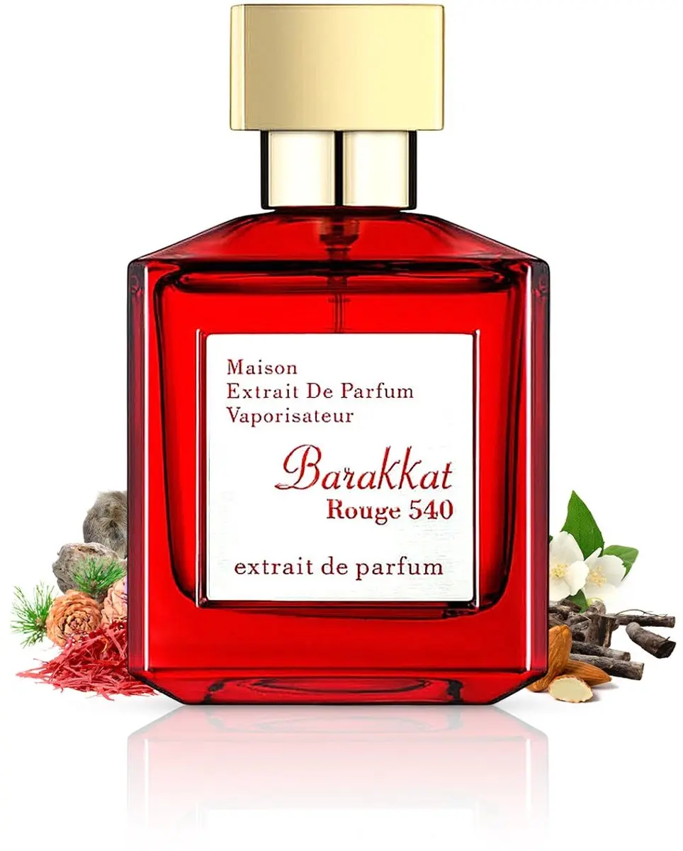 Fragrance World Barakkat Rouge 540 Extrait de Parfum 100ml - afbeelding 3 van 5