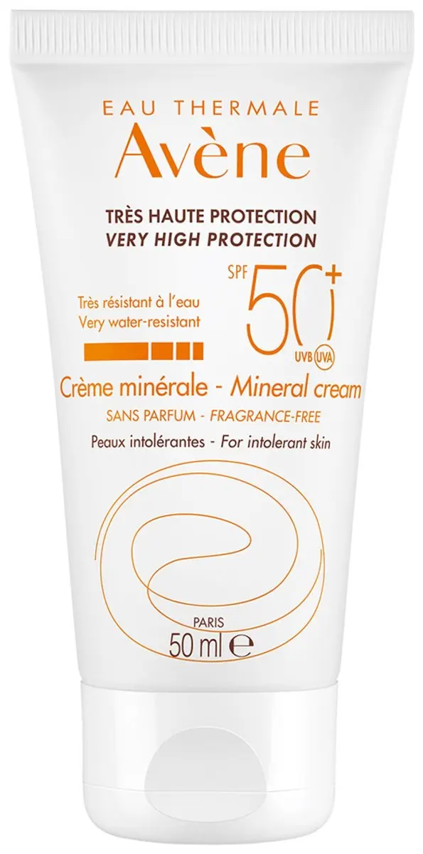 Avène Zonnebrand Mineral Cream 50+ 50ml