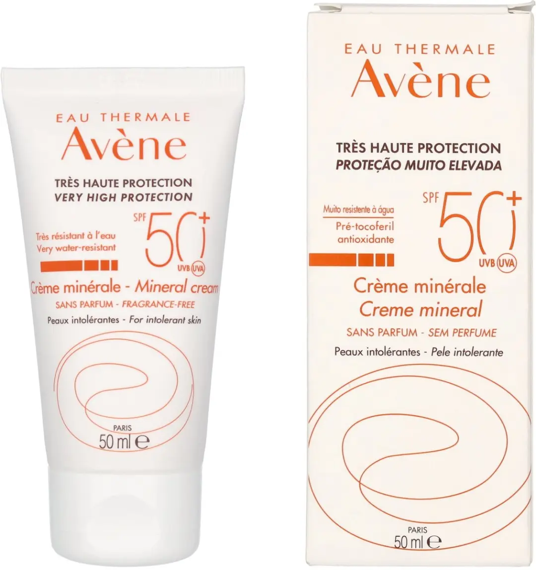 Avène Zonnebrand Mineral Cream 50+ 50ml
