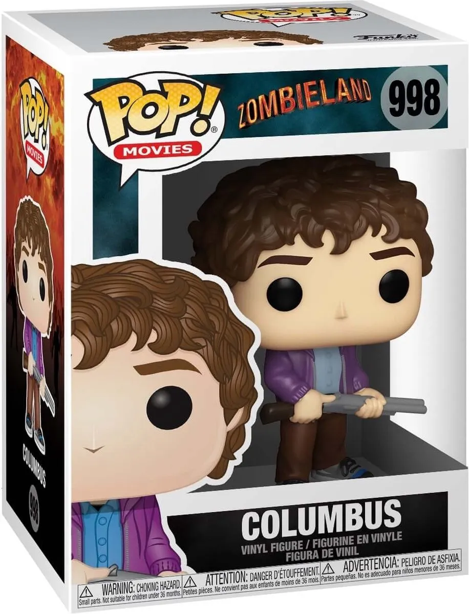Funko Pop! Movies Zombieland Columbus #998 FUN49101 - Multi - afbeelding 2 van 5
