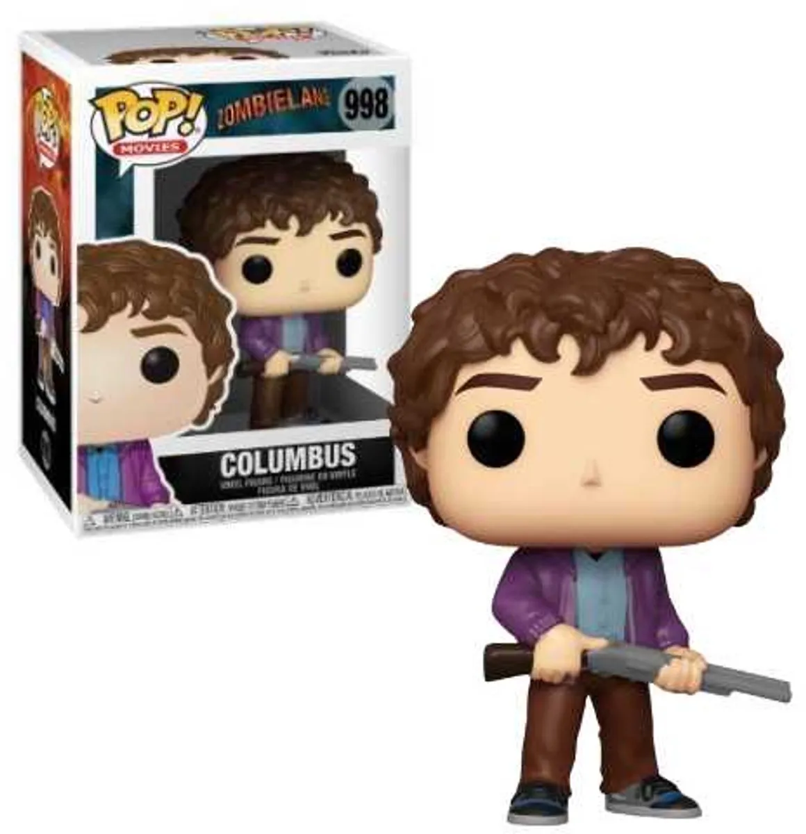 Funko Pop! Movies Zombieland Columbus #998 FUN49101 - Multi - afbeelding 5 van 5