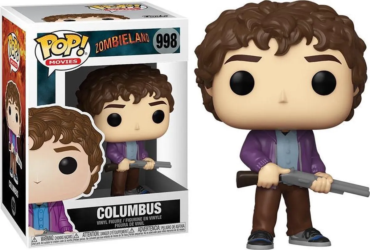 Funko Pop! Movies Zombieland Columbus #998 FUN49101 - Multi - afbeelding 4 van 5