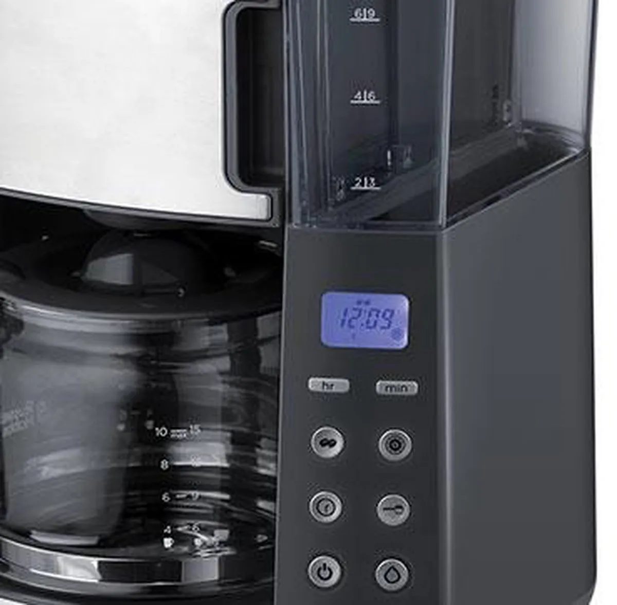 Russell Hobbs Grind and Brew 25610-56 Combinatiekoffiemachine 1,25L - Zwart/Roestvrijstaal