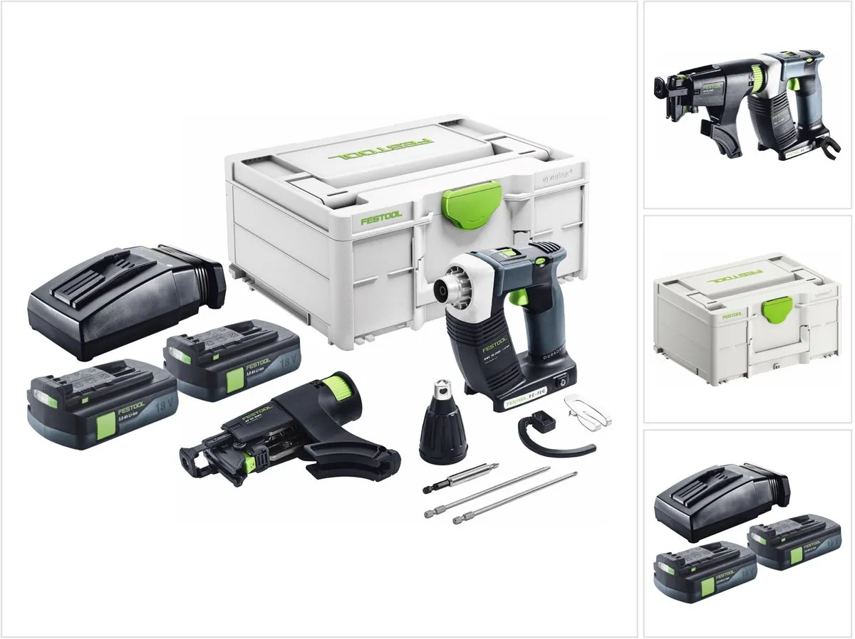 Festool DURADRIVE DWC 18-2500 Accuschroevendraaier 18V