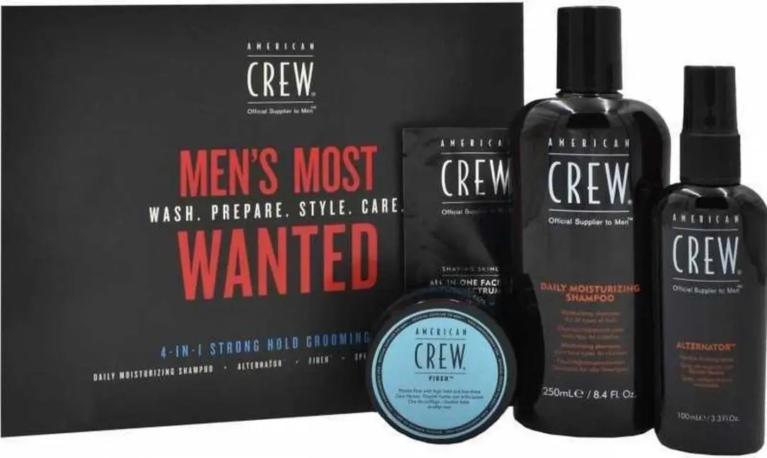 American Crew Ac Men Most Wanted Strong Hold Grooming Set