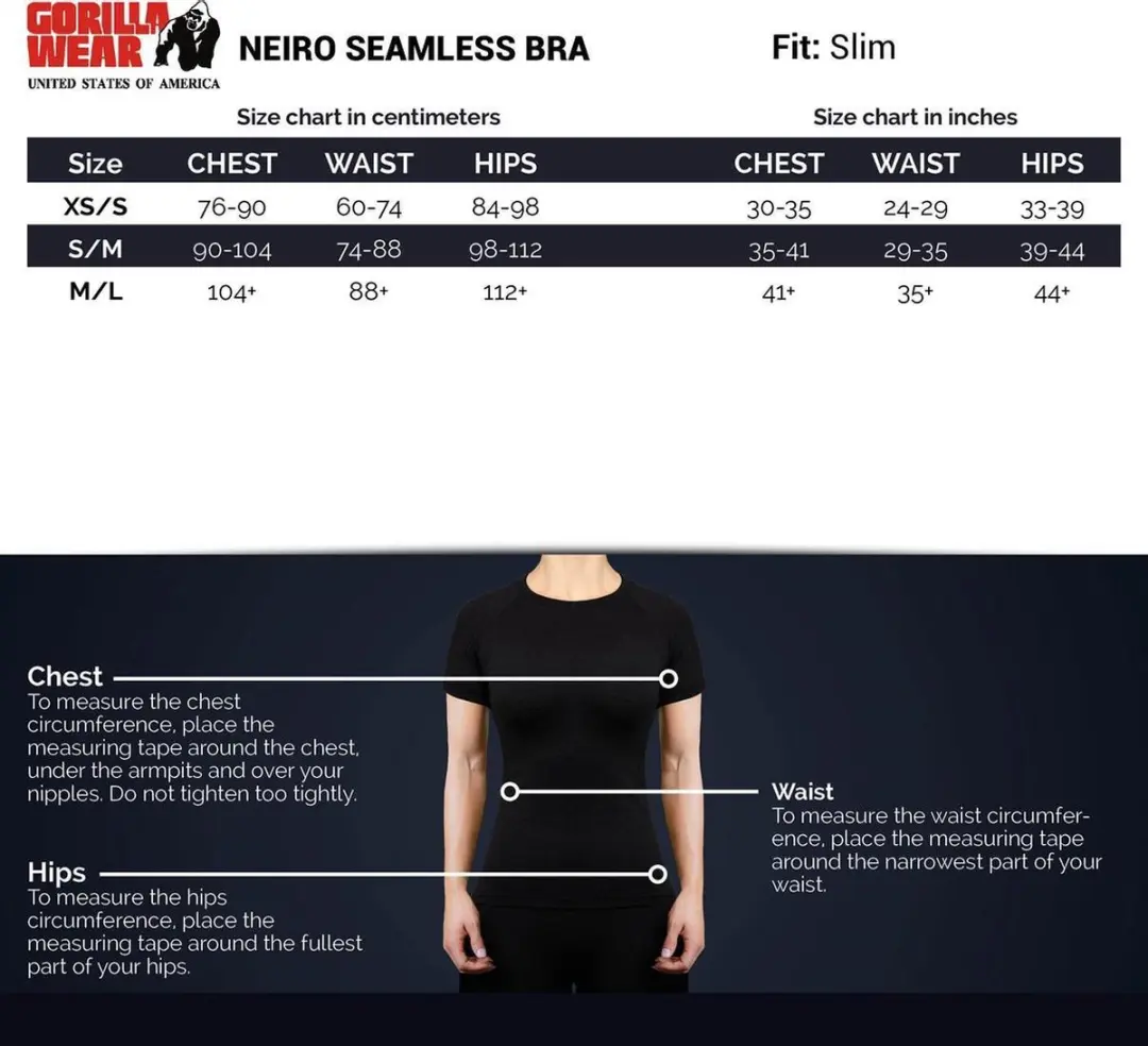 Gorilla Wear Neiro Seamless Sportbeha Legergroen XS/S