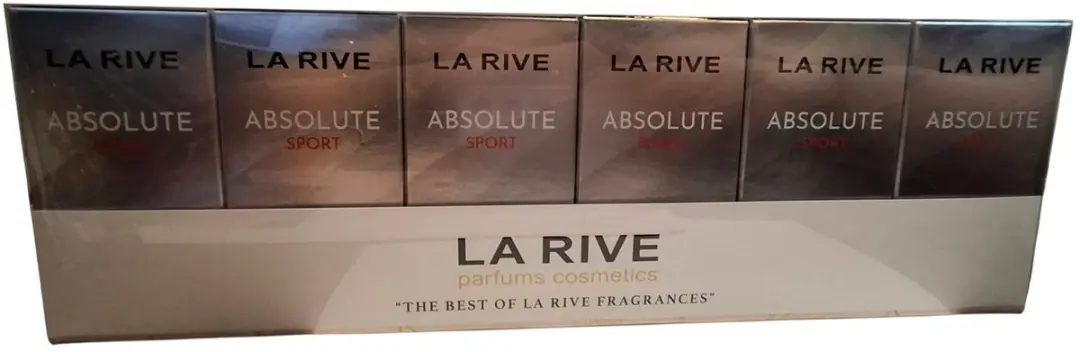La Rive Absolute Sport Heren Parfum - 6x30ml