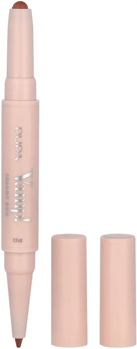 Pupa Milano Vamp! Creamy Duo Lippenstift 015 - Fair Warm Nude
