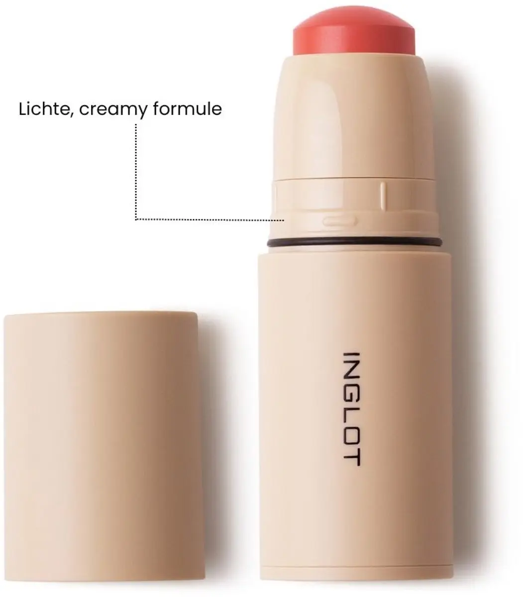 Inglot Cream Blush Stick Vibrant Coral 216