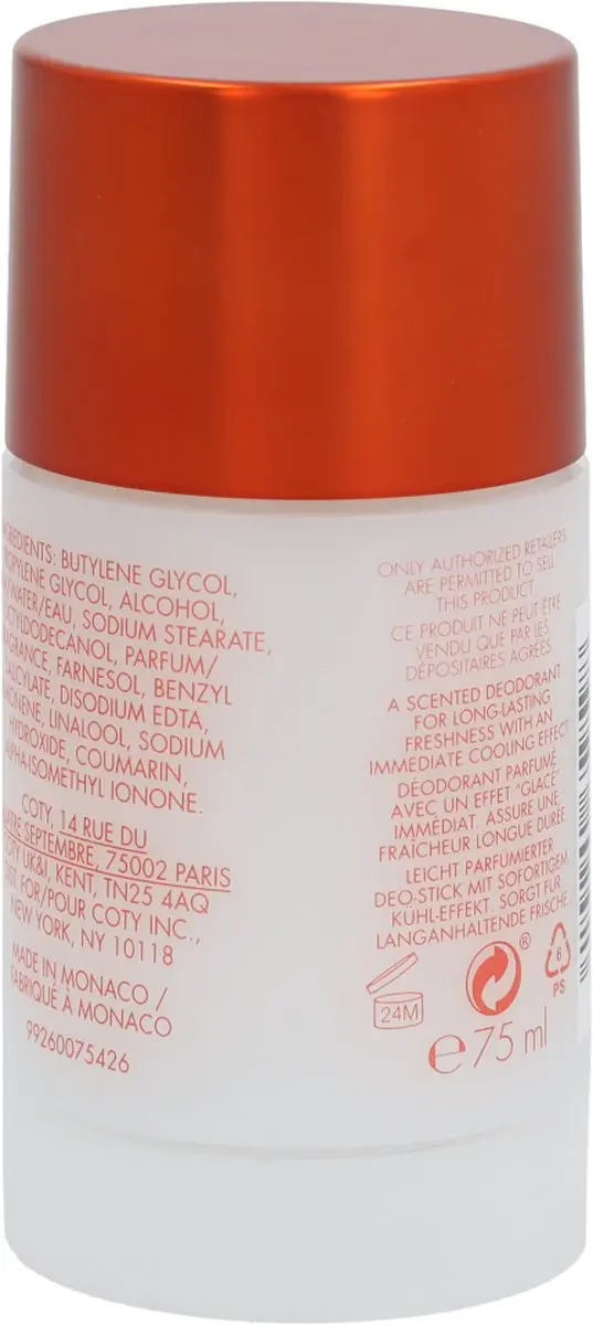 Jil Sander Deo Stick Mannen 75ml
