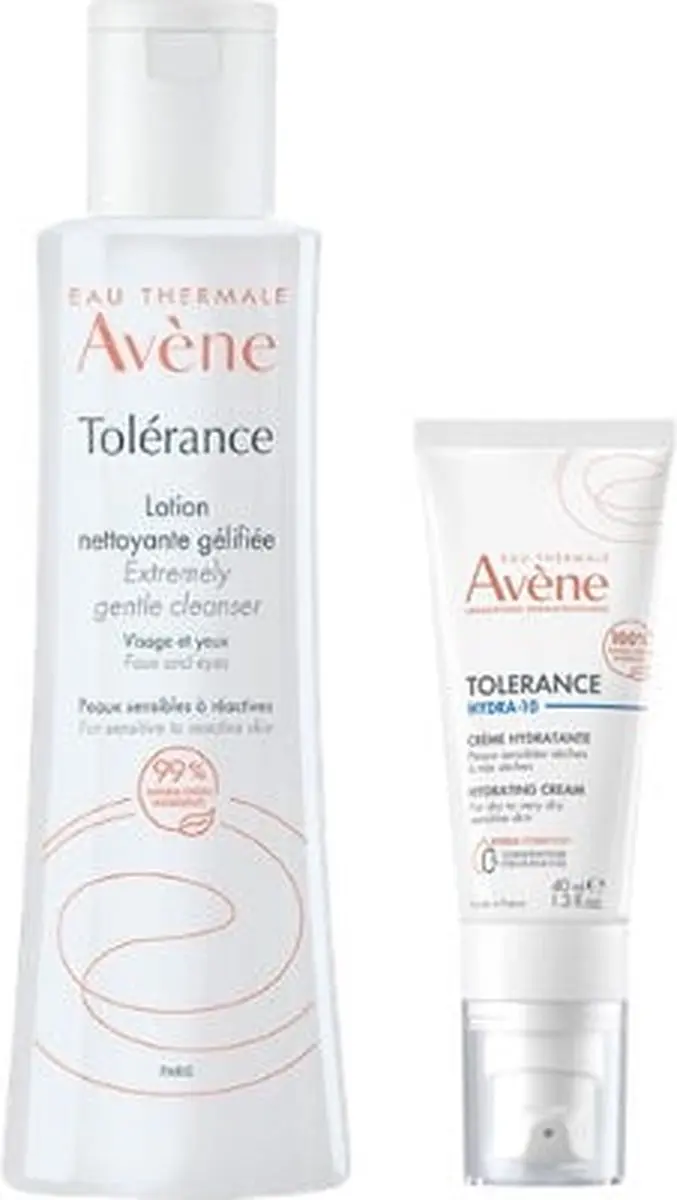 Avène Tolerance Lotion + Hydra 10 Crème Bundel