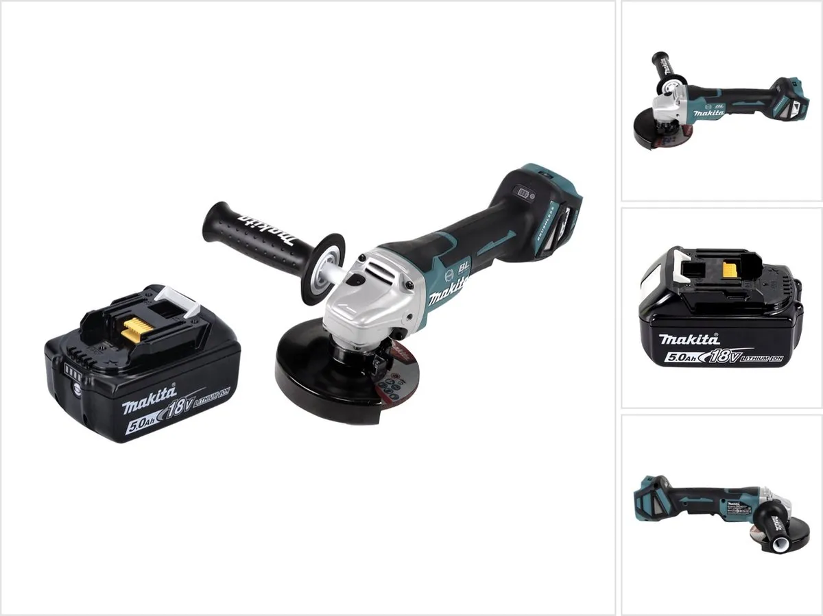 Makita DGA 517 T1 Haakse Slijper 18V 125mm