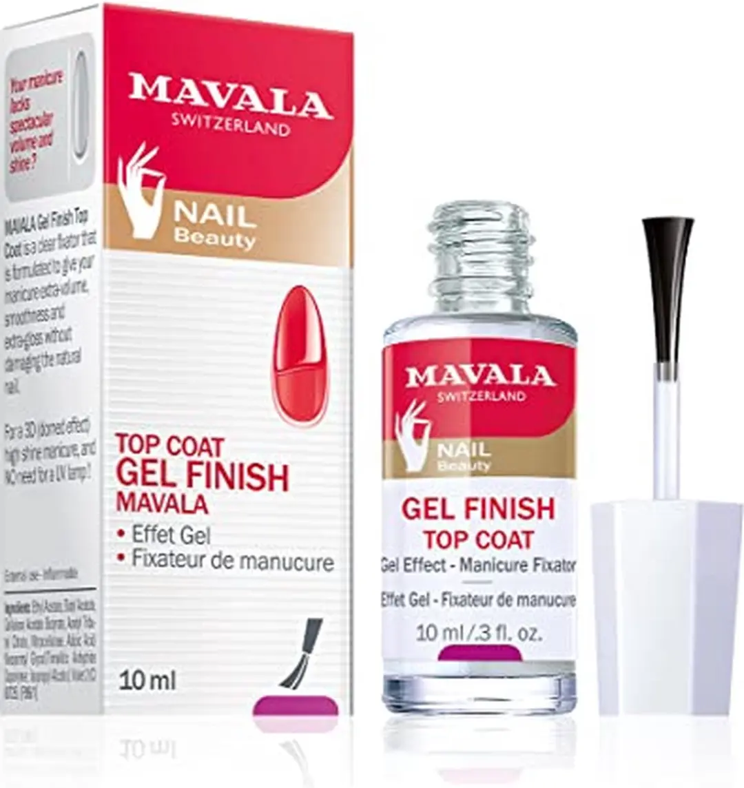 Mavala Topcoat Gel Finish 10ml - Clear