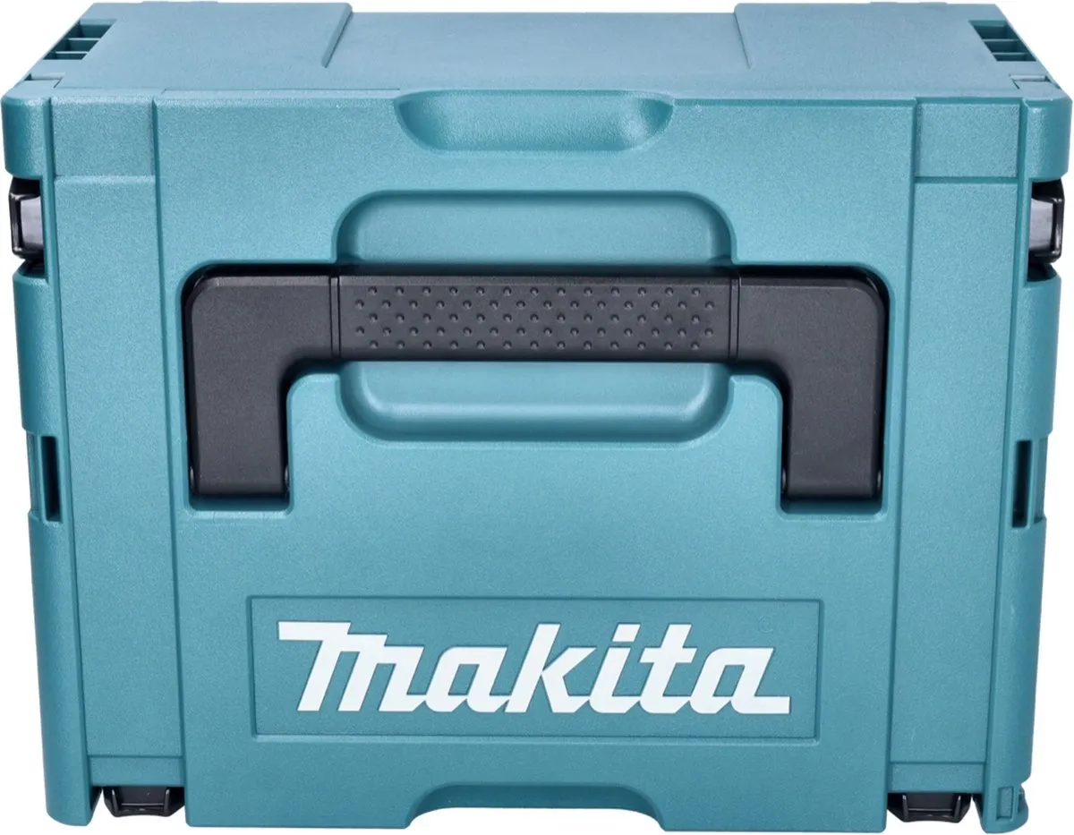 Makita DGA 521 RFX1J Haakse Slijper 18V - 125mm X-LOCK - 2x 3,0Ah + Oplader