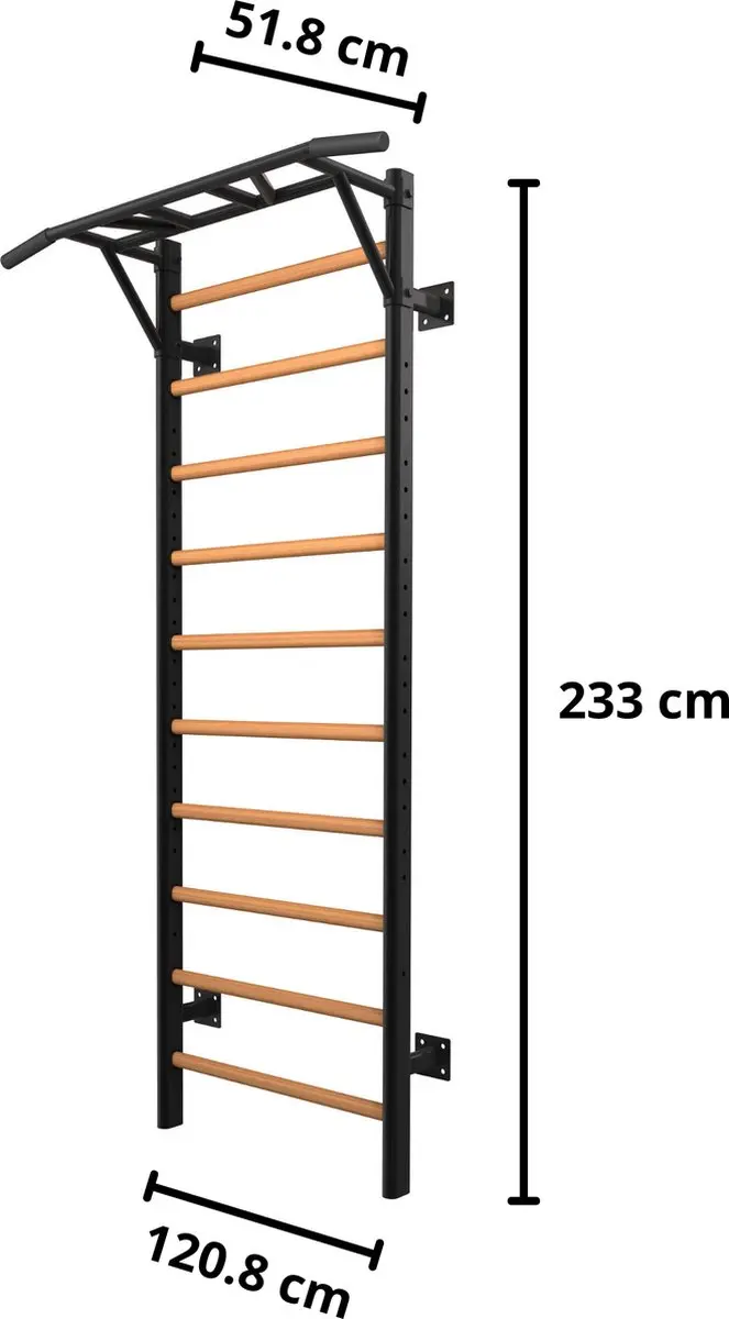 Toorx Professional LDX-3000 Wandrek - Beukenhout - 10 Sporten