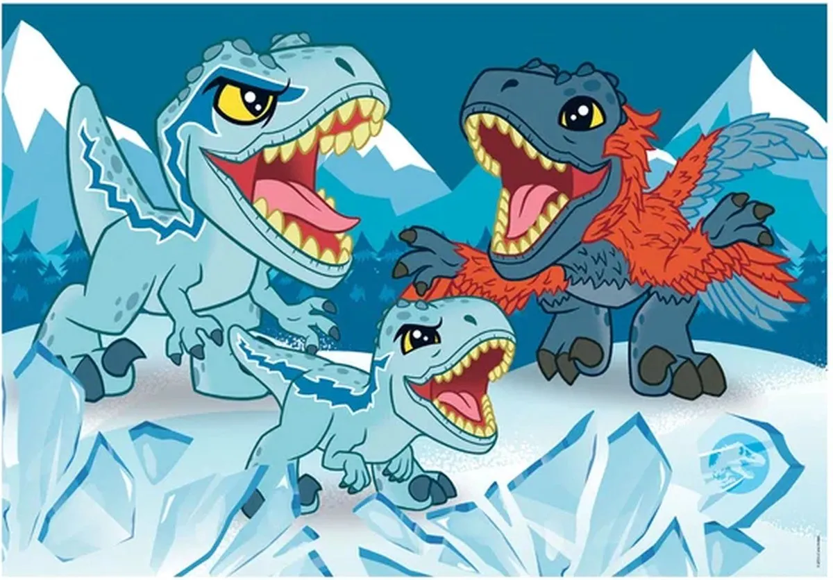 Clementoni Jurassic World Puzzel 40 Stuks - Multicolor - afbeelding 6 van 6