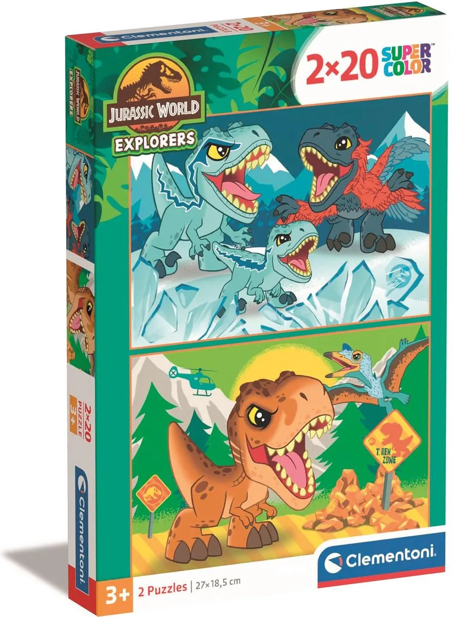 Clementoni Jurassic World Puzzel 40 Stuks