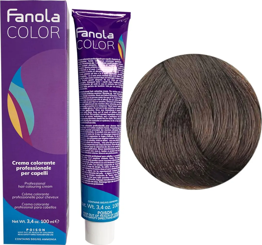 Fanola Professional Haarverf 6.0 Donker Blond 150ml