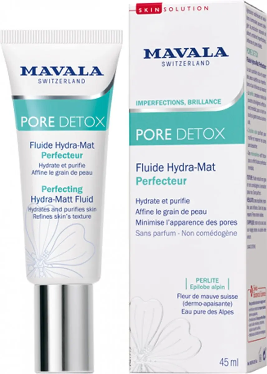Mavala Pore Detox Hydra-Matt Fluid 45ml