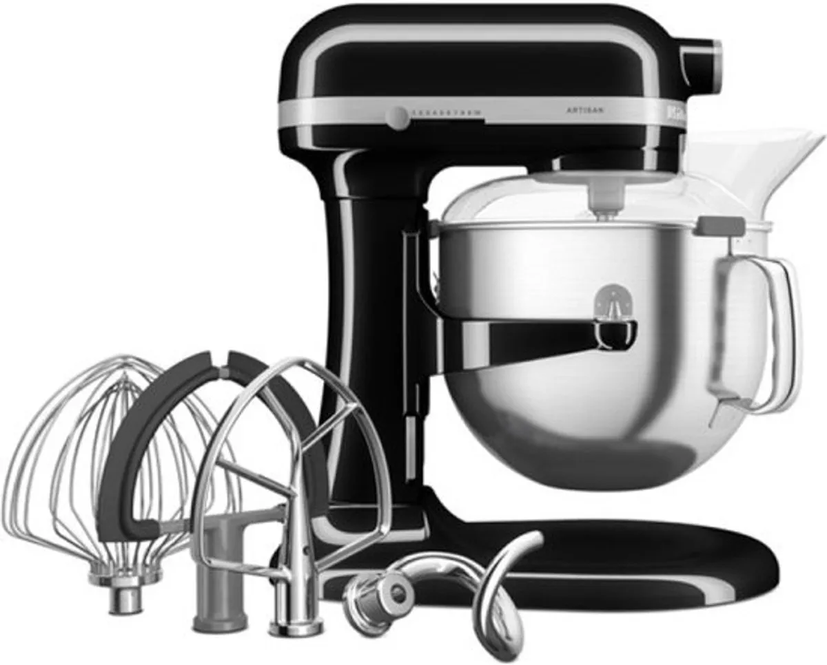 KitchenAid 5KSM70SHXEOB Staande Mixer 375W - Zwart