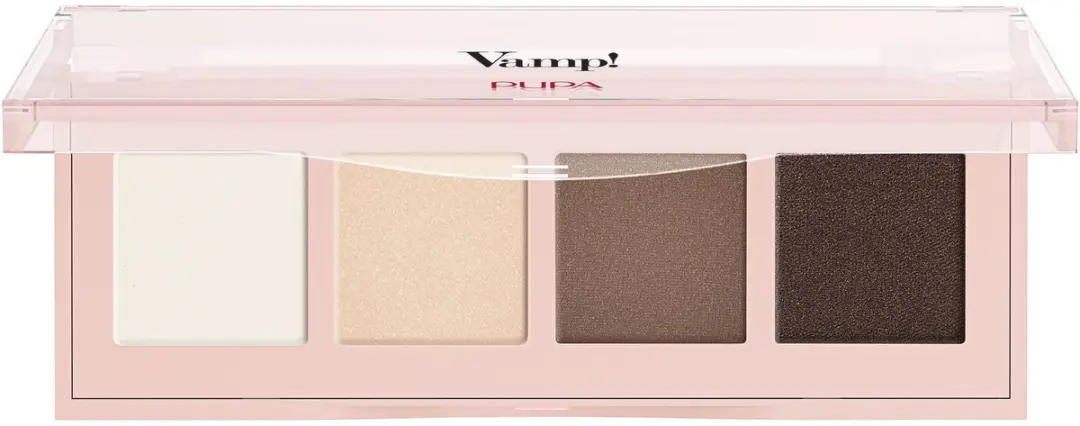 Pupa Milano Vamp! 4 Oogschaduw Palette 001 Natural Matt