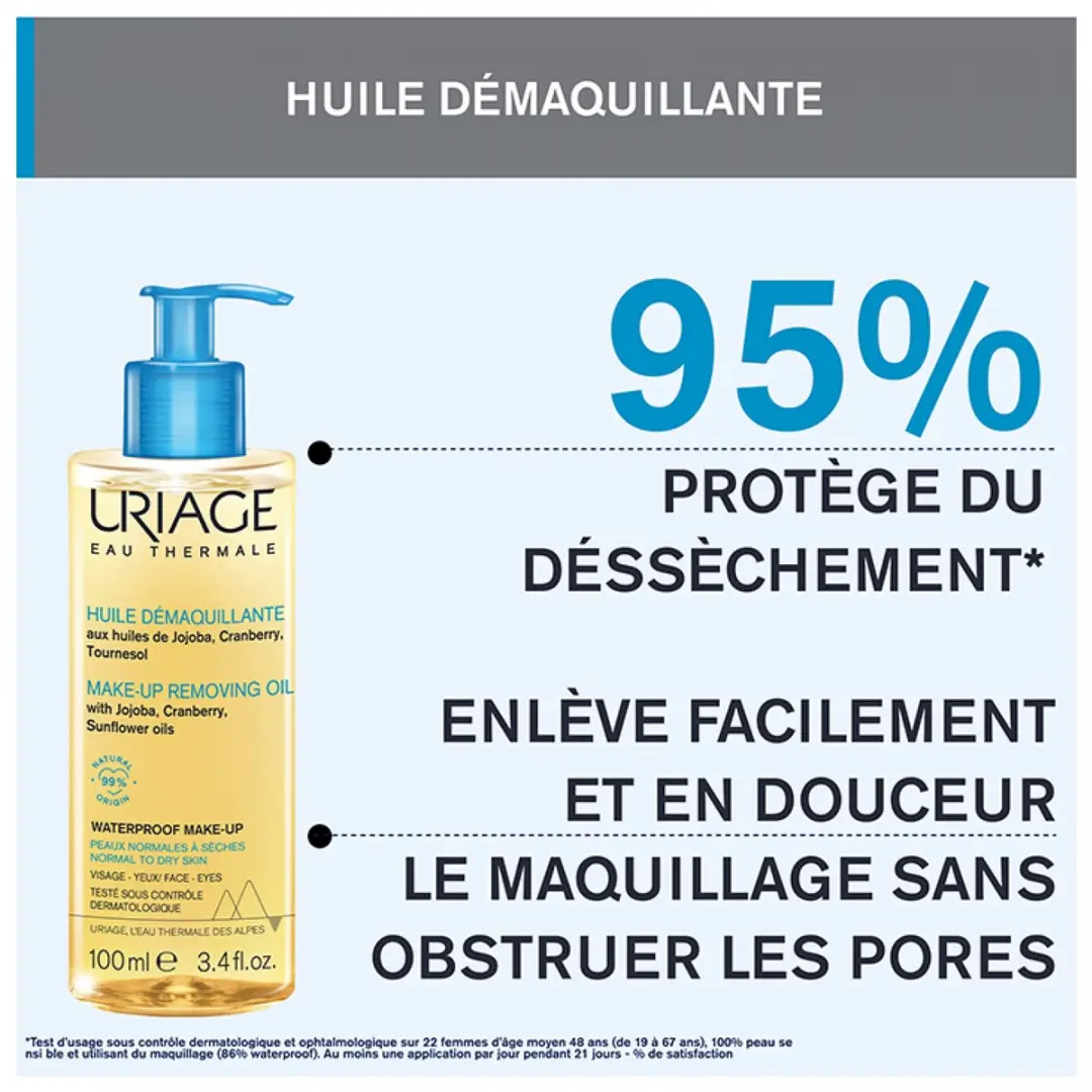 Uriage Thermaal Water Make-up Verwijderolie 100ml - afbeelding 6 van 6