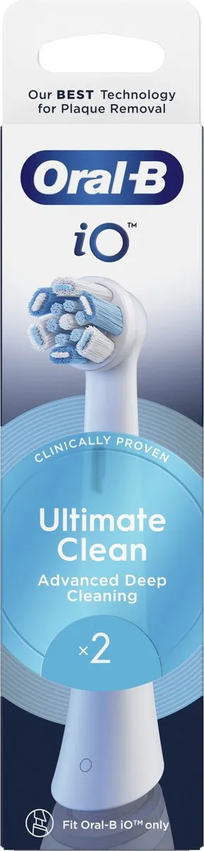 Oral-B iO Opzetborstels 2 Stuks - Wit