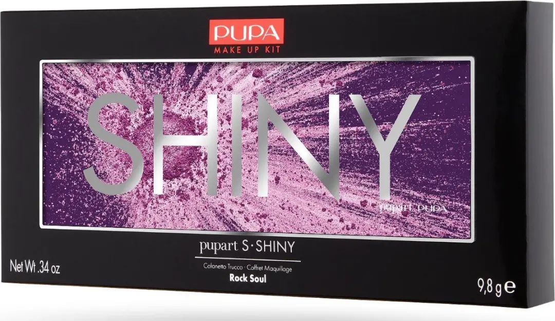 Pupa Pupart S Shiny Palette Rock Soul - 16 Kleuren