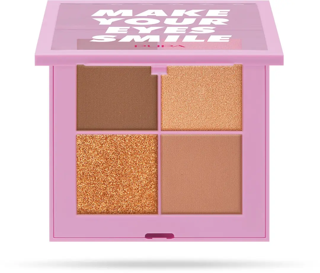 Pupa Milano Enjoy! Make Your Eyes Smile Palette - 4 Kleuren