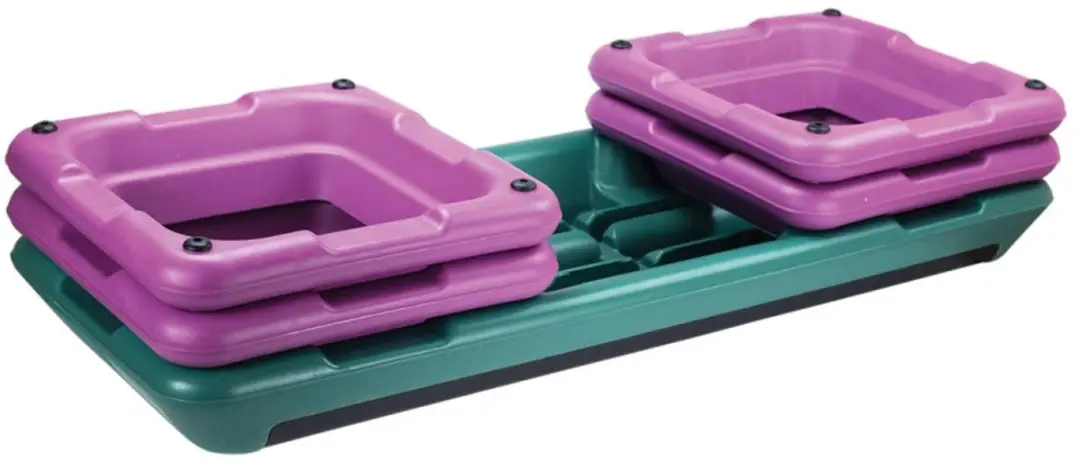 HMS Aerobic Step - Zwart/Groen/Roze
