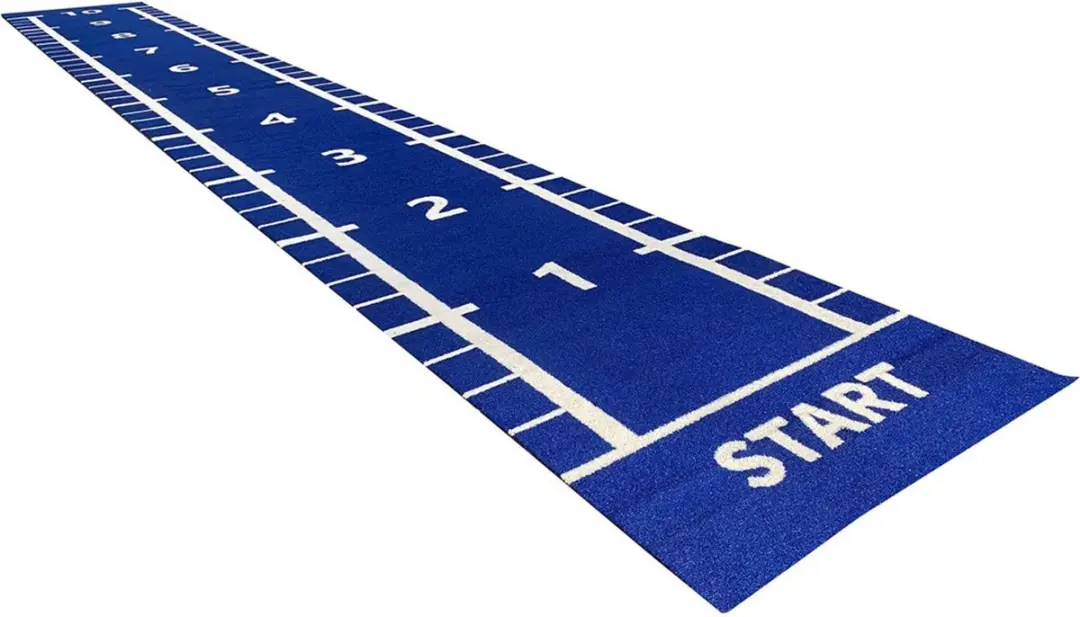 LifeMaxx Sprinttrack Kunstgras 1,5x11m - Blauw