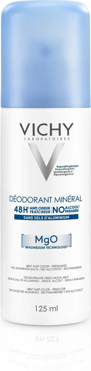 Vichy Mineral Deodorant Spray 125ml