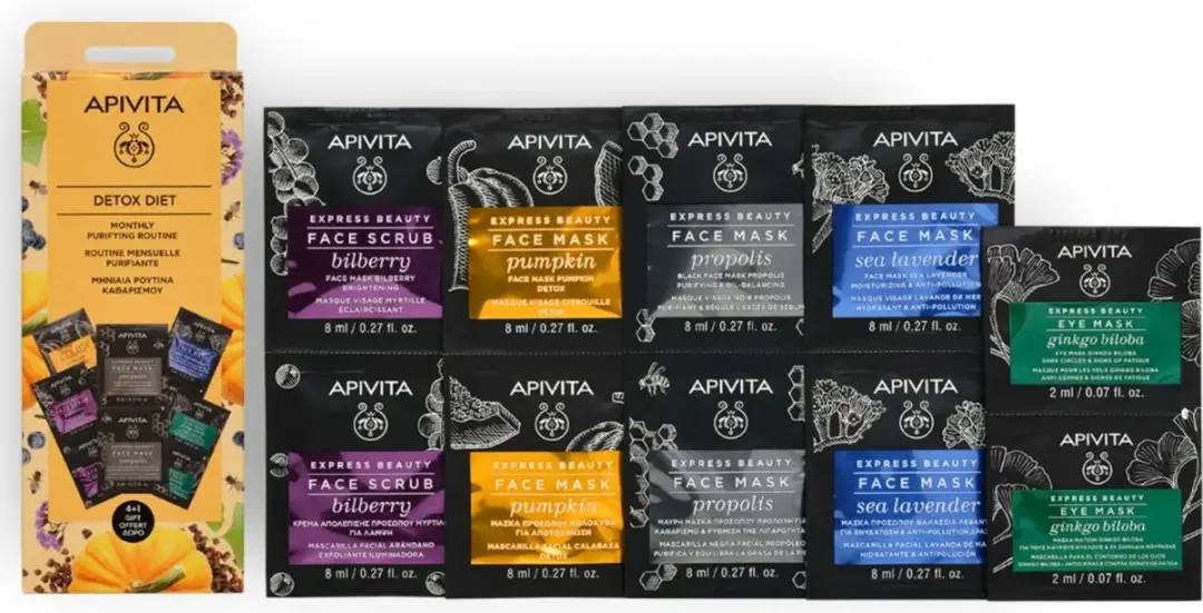Apivita Detox Diet Gezichtsroutine 50ml