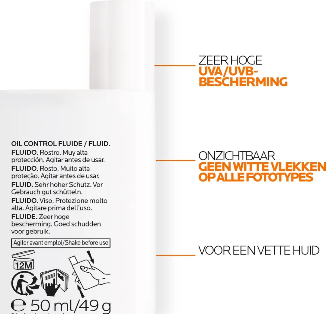 La Roche-Posay Anthelios UVMune Oil Control Fluid SPF50+ - 50ml