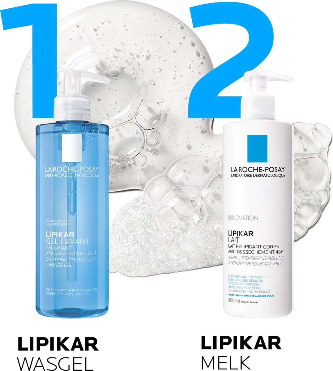 La Roche-Posay Lipikar Wasgel 2x750ml