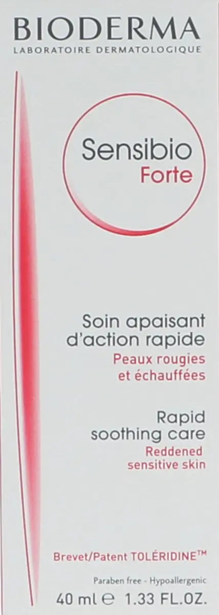 Bioderma Sensibio Forte Verzachtende Hydraterende Crème 40ml - afbeelding 6 van 6